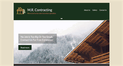 Desktop Screenshot of mrokanagancontracting.com